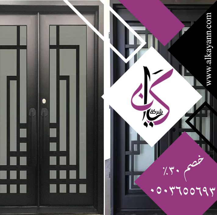 بوابات حديد للمداخل في الشارقة