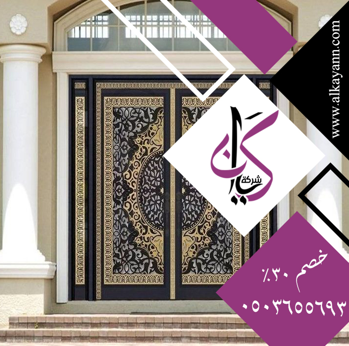 بوابات حديد للمداخل في الفجيرة